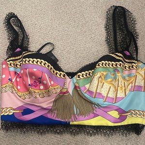 Versace Bralette Top - new with tags